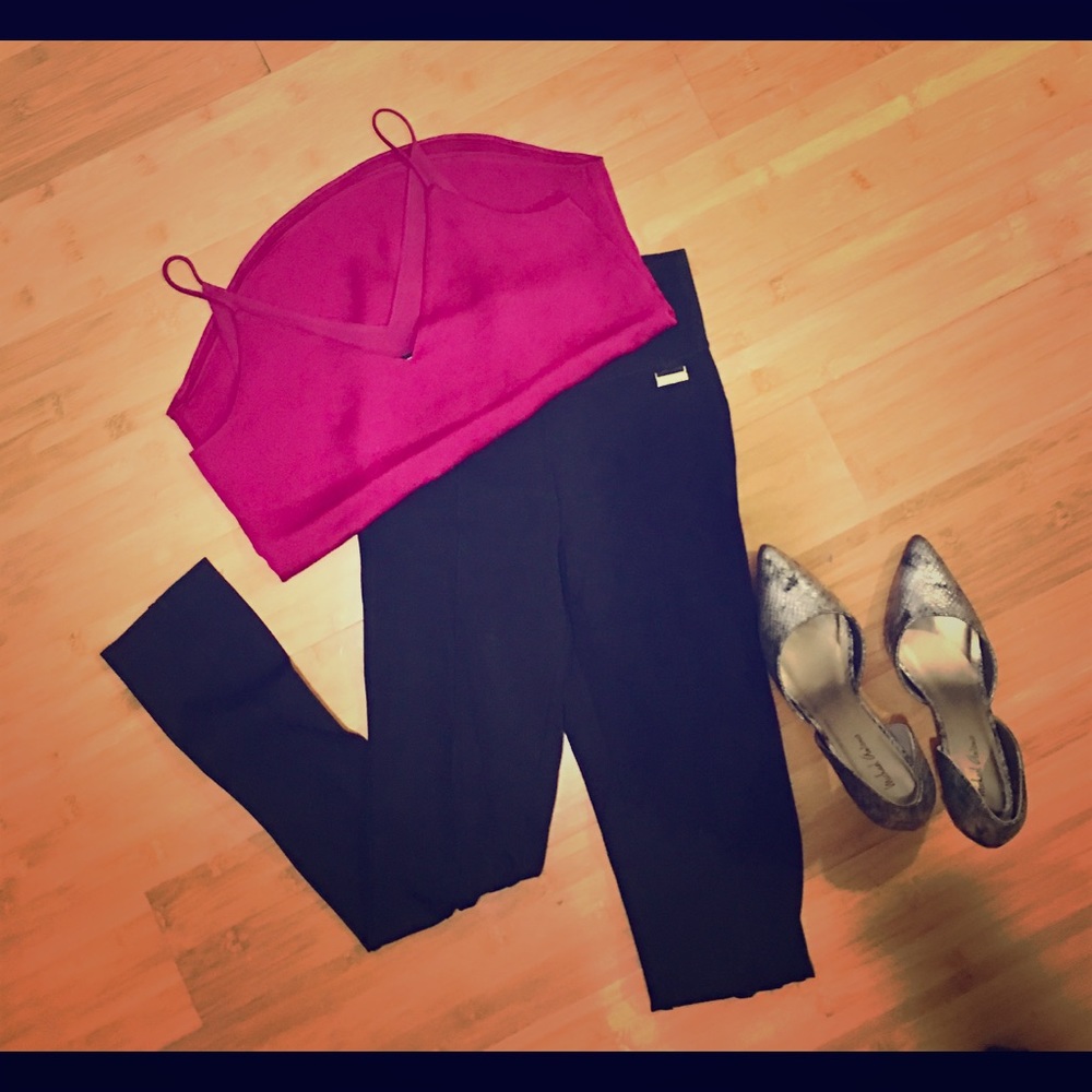 Fashionable Black CK leggings